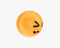 Emoji 023 Confounded 3d model