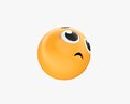 Emoji 028 Disappointed With Big Eyes 3D模型