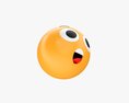 Emoji 030 Speechless With Big Eyes And Tongue 3D модель