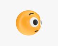 Emoji 031 Astonished With Big Eyes 3D модель