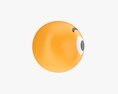 Emoji 031 Astonished With Big Eyes 3D-Modell