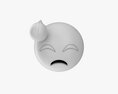 Emoji 039 With Cold Sweat 3D模型