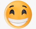 Emoji 045 Laughing With Smiling Eyes 3D模型