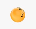 Emoji 050 Kissing With Smiling Eyes 3d model