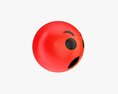 Emoji 058 Angry With Mouth Opened 3d model