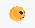 Emoji 066 Confused 3Dモデル
