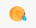 Emoji 072 Crying With Tear 3d model