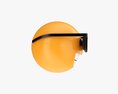 Emoji 073 Laughing With Glasses Modello 3D