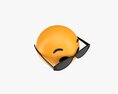 Emoji 084 Speechless With Oval Glasses Modelo 3d