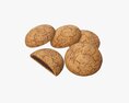 Cookie With Chocolate 3Dモデル
