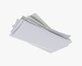 Envelope Stack 3D 모델 