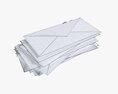 Envelope Stack 3D-Modell