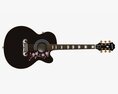 Epiphone J-200 Ec Studio Acoustic Guitar 3D 모델 