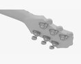 Epiphone J-200 Ec Studio Acoustic Guitar Modello 3D