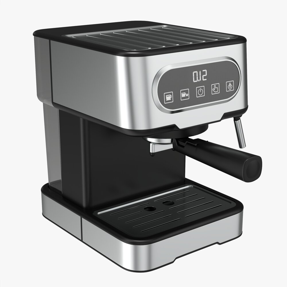 Espresso Coffee Machine 3D模型