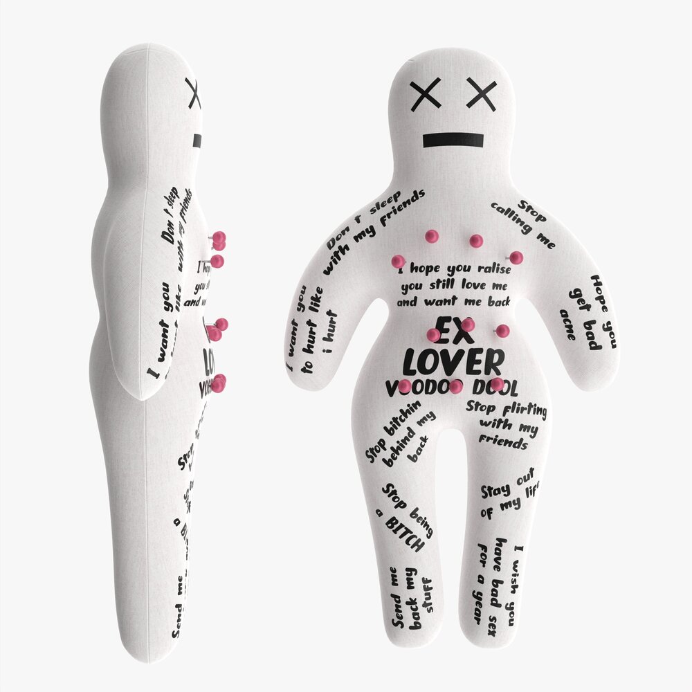 Ex Lover Voodoo Doll 3D-Modell