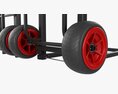 Foldable Transporting Cart 3D-Modell