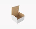 Gift Box Paper 04 Opened Modelo 3D