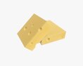 Cheese Square 3d model