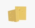 Cheese Square Modello 3D
