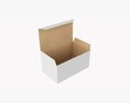 Gift Box Paper 05 Opened Modello 3D