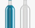 Glass Soda Soft Drink Water Bottle 05 3D модель