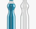 Glass Soda Soft Drink Water Bottle 06 3d model