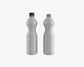 Glass Soda Soft Drink Water Bottle 06 3d model