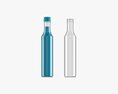 Glass Soda Soft Drink Water Bottle 07 3Dモデル