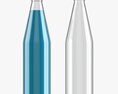 Glass Soda Soft Drink Water Bottle 09 Modelo 3d