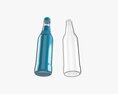 Glass Soda Soft Drink Water Bottle 10 3D модель