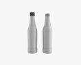 Glass Soda Soft Drink Water Bottle 10 3D模型