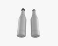 Glass Soda Soft Drink Water Bottle 10 3d model