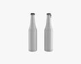 Glass Soda Soft Drink Water Bottle 11 3d model