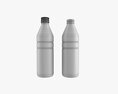 Glass Soda Soft Drink Water Bottle 12 3D модель