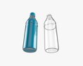 Glass Soda Soft Drink Water Bottle 13 3D модель