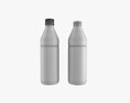 Glass Soda Soft Drink Water Bottle 13 3Dモデル