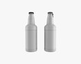 Glass Soda Soft Drink Water Bottle 15 3D модель