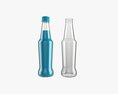 Glass Soda Soft Drink Water Bottle 17 Modello 3D