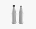 Glass Soda Soft Drink Water Bottle 17 3d model