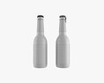 Glass Soda Soft Drink Water Bottle 20 3d model