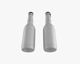 Glass Soda Soft Drink Water Bottle 20 3D модель