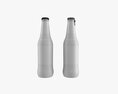 Glass Soda Soft Drink Water Bottle 21 3d model