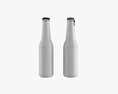 Glass Soda Soft Drink Water Bottle 24 Modelo 3d