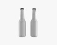 Glass Soda Soft Drink Water Bottle 25 3d model