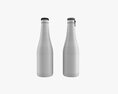 Glass Soda Soft Drink Water Bottle 26 3D модель