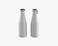 Glass Soda Soft Drink Water Bottle 30 3Dモデル