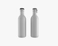 Glass Soda Soft Drink Water Bottle 34 3Dモデル