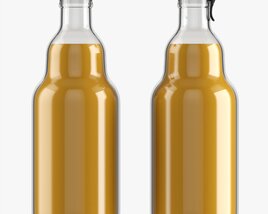 Glass Soda Soft Drink Water Bottle 36 Modèle 3D
