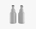 Glass Soda Soft Drink Water Bottle 36 3Dモデル